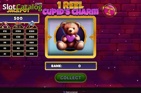 Скрин2. 1 Reel - Cupid's Charm слот