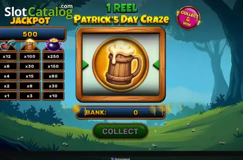 Скрин3. 1 Reel - Patrick's Day Craze слот