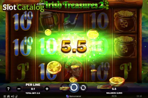 Скрин3. Irish Treasures 2 слот