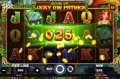 Скрин3. Book of Lucky Mr Patrick слот