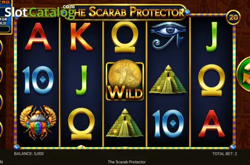 Скрин2. The Scarab Protector слот