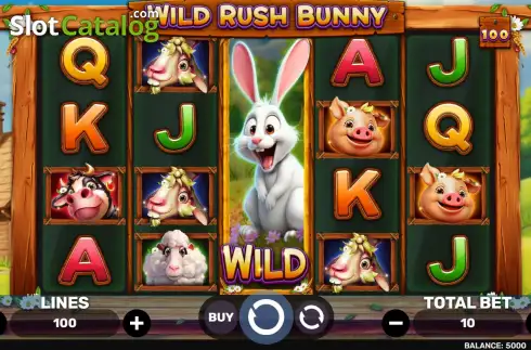 Скрин2. Wild Rush Bunny слот