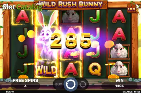 Скрин3. Wild Rush Bunny слот