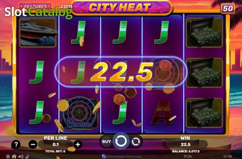 Скрин3. City Heat слот