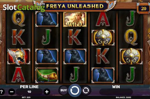 Скрин2. Freya Unleashed слот