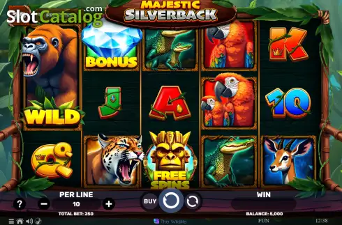 Скрин2. Majestic Silverback слот