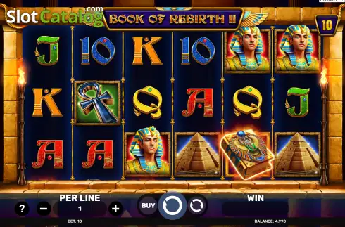 Скрин2. Book of Rebirth 2 слот
