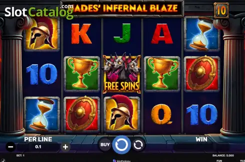 Скрин2. Hades' Infernal Blaze слот