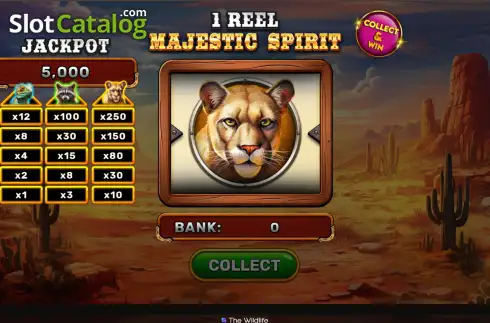 Скрин2. 1 Reel - Majestic Spirit слот