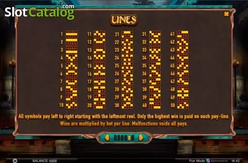 Скрин8. Nights Of Fortune слот