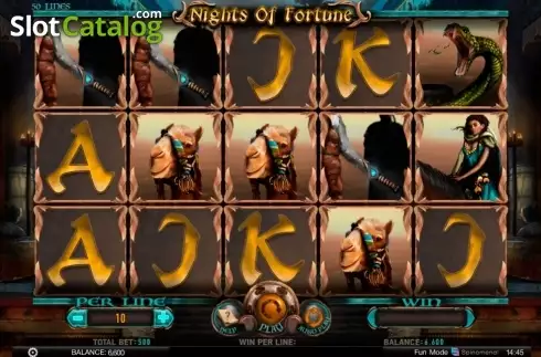 Скрин2. Nights Of Fortune слот