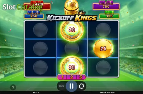 Скрин3. Kickoff Kings - Hold & Hit 3x3 слот