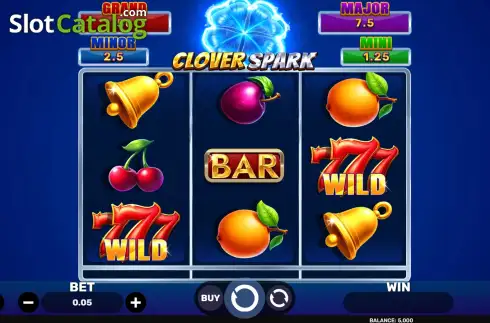 Скрин2. Clover Spark - Hold & Hit 3x3 слот