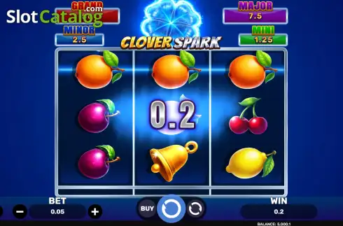 Скрин3. Clover Spark - Hold & Hit 3x3 слот