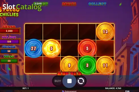 Скрин3. 3 Fuego Chillies слот