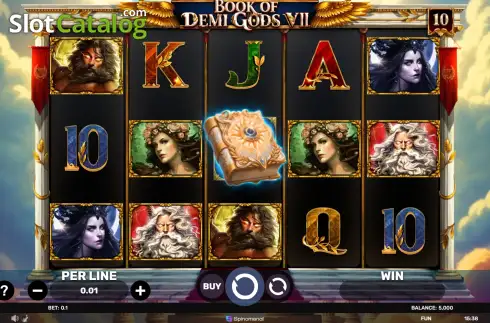 Скрин2. Book of Demi Gods 7 слот