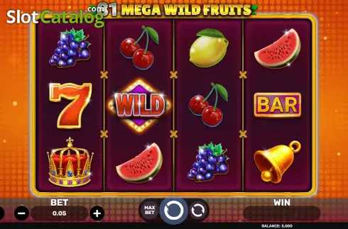 Скрин2. 81 Mega Wild Fruits слот