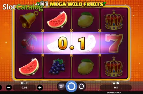 Скрин3. 81 Mega Wild Fruits слот