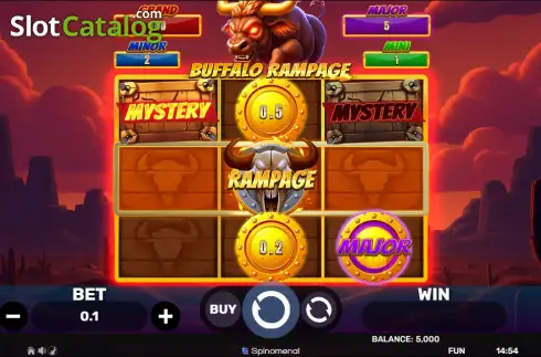 Скрин2. Buffalo Rampage - Blast The Bonus 3x3 слот