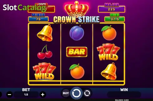 Скрин2. Crown Strike - Hold & Hit 3x3 слот