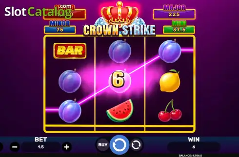 Скрин3. Crown Strike - Hold & Hit 3x3 слот