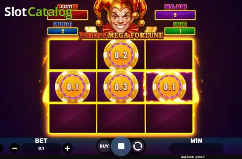 Скрин3. Joker’s Mega Fortune - Blast The Bonus 3x3 слот