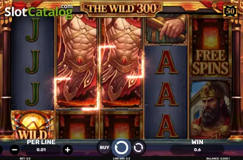 Скрин3. The Wild 300 слот