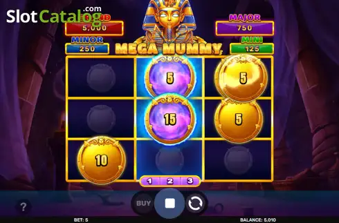 Скрин3. Mega Mummy - Hold & Hit 3x3 слот