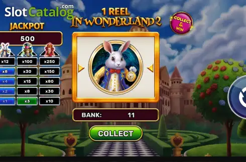 Скрин3. 1 Reel - In Wonderland 2 слот