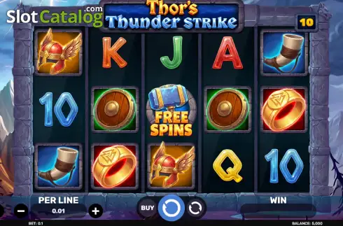 Скрин2. Thor’s Thunder Strike слот