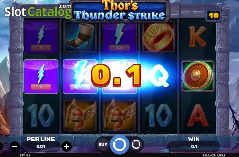 Скрин3. Thor’s Thunder Strike слот
