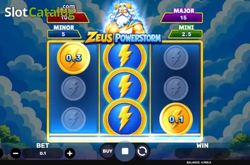 Скрин3. Zeus Powerstorm - Bonus Flash 3x3 слот