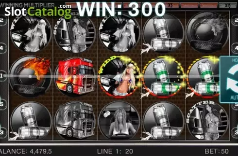 Скрин5. Blazing Tires слот