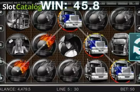 Скрин6. Blazing Tires слот