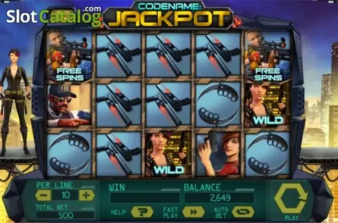 Скрин3. Code Name: Jackpot слот