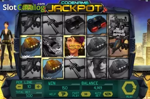 Скрин5. Code Name: Jackpot слот