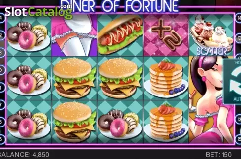 Скрин3. Diner of Fortune слот
