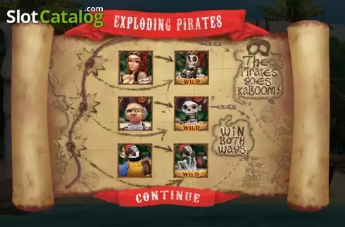 Скрин2. Exploding Pirates слот