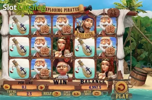 Скрин3. Exploding Pirates слот