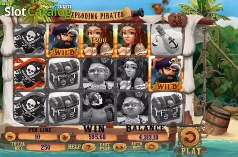 Скрин6. Exploding Pirates слот