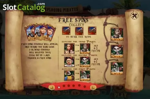 Скрин8. Exploding Pirates слот