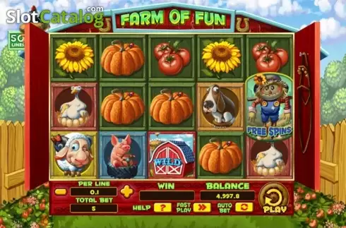 Скрин3. Farm of Fun слот