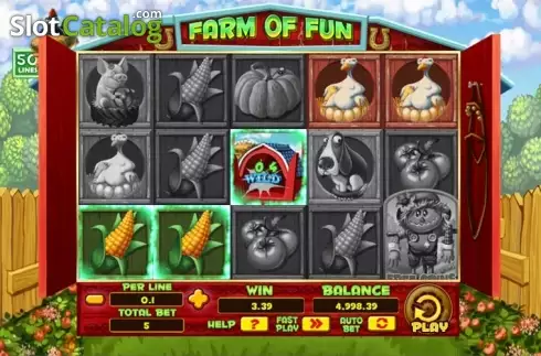 Скрин4. Farm of Fun слот