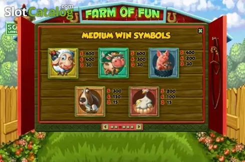 Скрин8. Farm of Fun слот