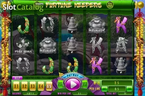 Скрин4. Fortune Keepers слот