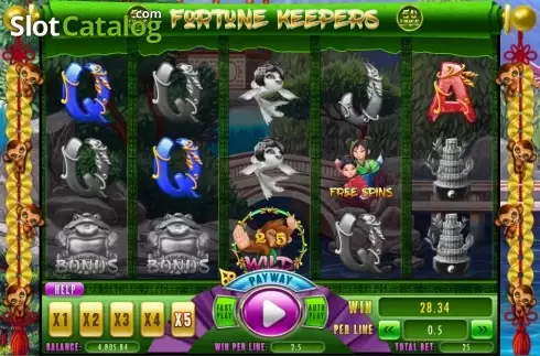 Скрин6. Fortune Keepers слот