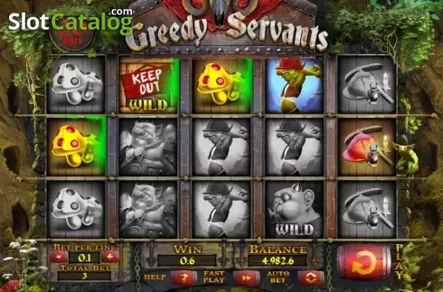 Скрин3. Greedy Servants слот
