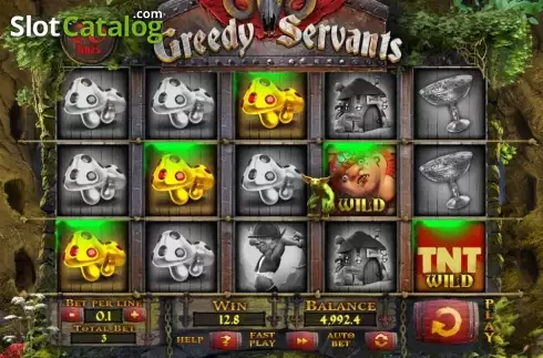 Скрин6. Greedy Servants слот