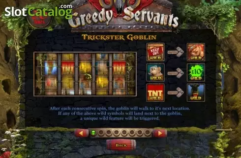 Скрин7. Greedy Servants слот