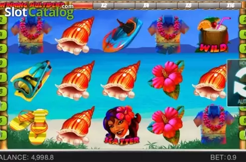Скрин2. Hawaii Vacation слот